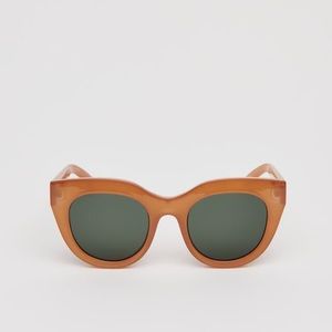 Le Specs AIR HEART Cat-Eye Style in CARAMEL